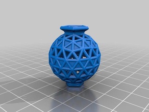 geosphere vase 24 other 3d print model - Mito3D