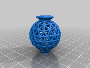 geosphere vase 27 other 3d print model - Mito3D