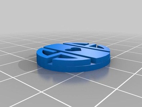 özel monogram kolye çoklu döngüler benim takı 3d print model - Mito3D