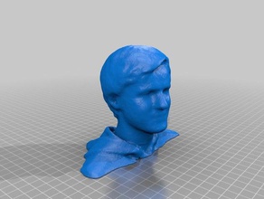 ethan people body boy bust face head human torso 3d print model - Mito3D