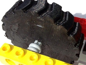 trackbelt passe-temps Impression 3d élastique à filament flexible de lego palmiga l'innovation le caoutchouc rubber3dprinting semblables celles du polyuréthane thermoplastique tpu 3d print model - Mito3D
