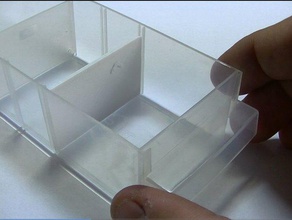 35x52 depolama kutusu bölücü yedek parçalar domoticx 3d print model - Mito3D