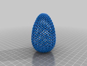 knotwork egg 4 sculptures openscad 3d print model - Mito3D