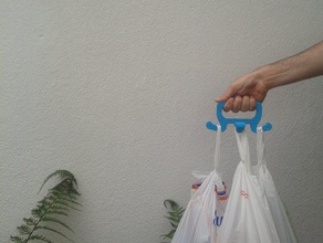 bag holder rec 4 household supplies 3d print model - Mito3D