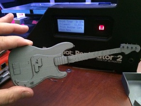 precision bass music fender 3d print model - Mito3D
