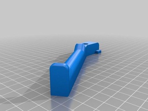 mini kossel spool holder 80mm 3d printer accessories 3d print model - Mito3D