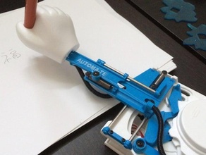 feliz caractere chinês automatizar mecânico brinquedos 3d print model - Mito3D