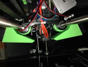 robo3d de bajo perfil 40mm conducto del ventilador la impresora accesorios hexágono hotend extremo caliente robo en 3d 3d print model - Mito3D