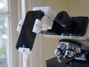 universal de teléfono adaptador microscopio herramientas 3d print model - Mito3D