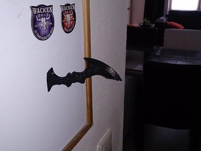 un autre réfrigérateur batarang accessoires de jeu batman 3d print model - Mito3D