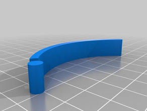 clip de saco 65mm dentro organização personalizado 3d print model - Mito3D