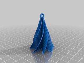 il mio personalizzato albero di natale customizer versione arredamento 3d print model - Mito3D