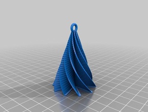 il mio personalizzato albero di natale customizer versione arredamento 3d print model - Mito3D