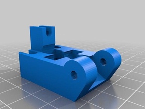 tensör del extrusor gregs wade 3d yazıcı parçalar alanında saptırma 3d print model - Mito3D