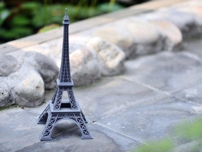 Eiffelturm-Modell Gebäude Strukturen Architektur Replik 3d print model - Mito3D