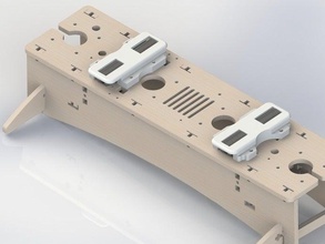 printrbot Bett-STABILISATOR 3d Drucker Teile Achse Lager die Beförderung upgrade 3d print model - Mito3D