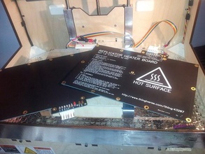 duplicador de plataforma aquecedor pcb 3d a impressora partes hbp 3d print model - Mito3D