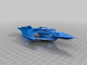 whitestar vehicles babylon 5 sci fi space ship 3d print model - Mito3D