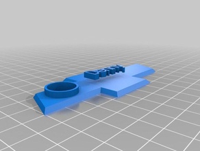 denny keychain keychains customized 3d print model - Mito3D