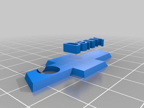 denny Anahtarlık özelleştirilmiş 3d print model - Mito3D