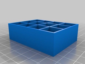 battery holder containers 3d print model - Mito3D