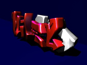 miley cyrus 3d graffiti sanat 3d print model - Mito3D