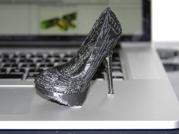 high heels fashion footwear shoe 3D print model - Mito3D
