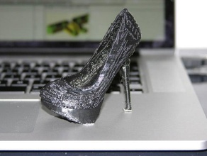 high heels Mode Schuhe Schuh 3d print model - Mito3D
