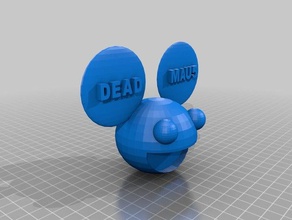 deadmau kafa dekor deadmau5 3d print model - Mito3D