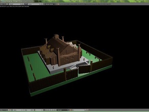rohan Gebäude Strukturen Herr Ringe lotr 3d print model - Mito3D