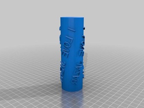 el amor jazar rodillo 1 art herramientas personalizado 3d print model - Mito3D