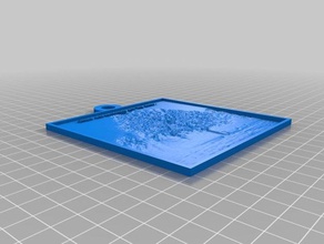 árbol 2d art personalizado 3d print model - Mito3D