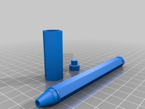 pen pilot g2 ink cartridge office customized 3d print model - Mito3D