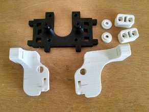 correia dentada gt2 printrbot simples tensão bloco de 21mm 3d a impressora partes 3d print model - Mito3D