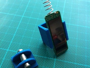 enocean sensor clip magnet Halter - Elektronik das stm 320 330 3d print model - Mito3D