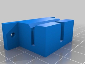 soporte correa del eje 3d la stampante parti asse y y-cintura-titolare 3d print model - Mito3D