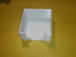 note block holder office 3d print model - Mito3D