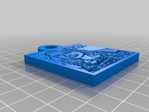 t2 2d a arte personalizado 3d print model - Mito3D