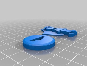 flatminis anjo brinquedos jogos 3d print model - Mito3D