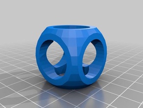 first openscad thing other openscadtutorial 3d print model - Mito3D