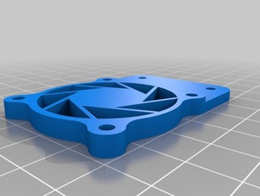 aperture science printrbot simple metal estrusore ventola 3d la stampante accessori fan 3d print model - Mito3D