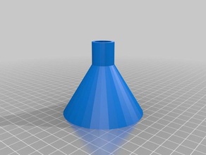 funnel bottle other customized 3d print model - Mito3D