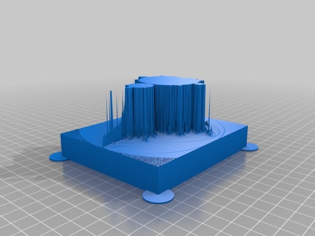 mandelbrot otros fractal 3D print model - Mito3D