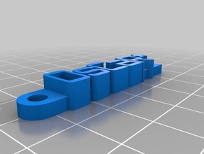 oscar de l'organisation personnalisé 3d print model - Mito3D