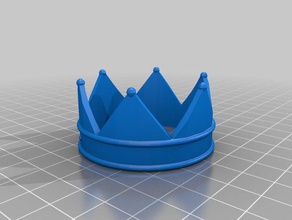 crown accessories customized 3d print model - Mito3D