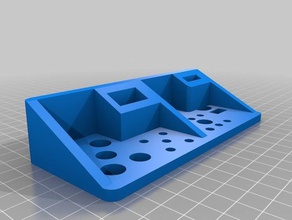 tool rack printrbot simple holders boxes 3d print model - Mito3D