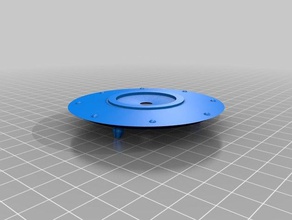 ufo-coaster-keine 2 Küche Essen 3d print model - Mito3D