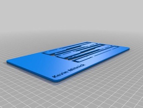 mitnick cartão de printbox3d aprendizagem o abbyy habrahabr hacker yandex 3d print model - Mito3D