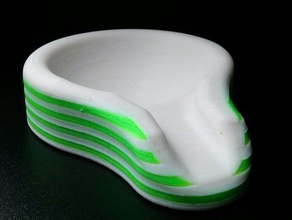 cucchiaio di legno, la deposizione cucina pranzo oxxx 3d print model - Mito3D