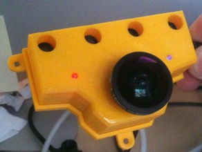 ps3eyehouse câmera suporte de m12 3d print model - Mito3D